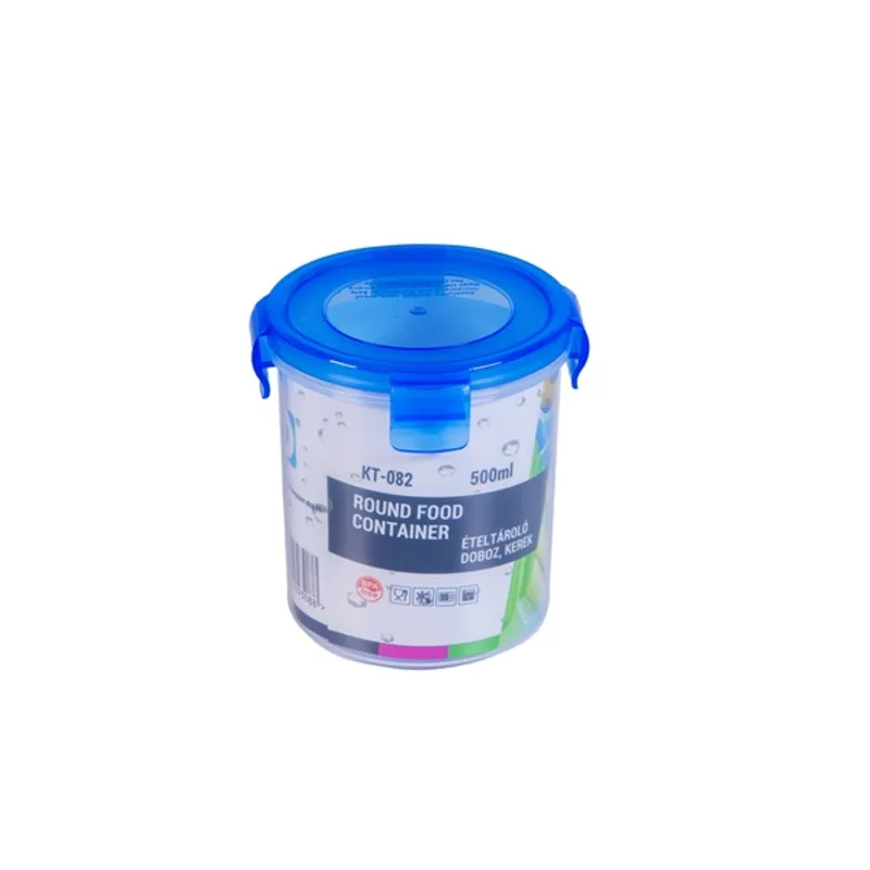 TOO KT-082 500ml-es kerek, 11 cm magas ételtároló doboz TOO KT-082 500ml-es kerek, 11 cm magas ételtároló doboz