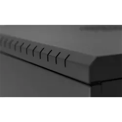 Stalflex 12U fali rack szekrény 19" 450mm fekete (RC19-12U-450GB)