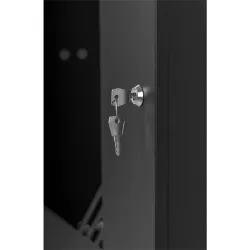 Stalflex 12U fali rack szekrény 19" 450mm fekete (RC19-12U-450GB)
