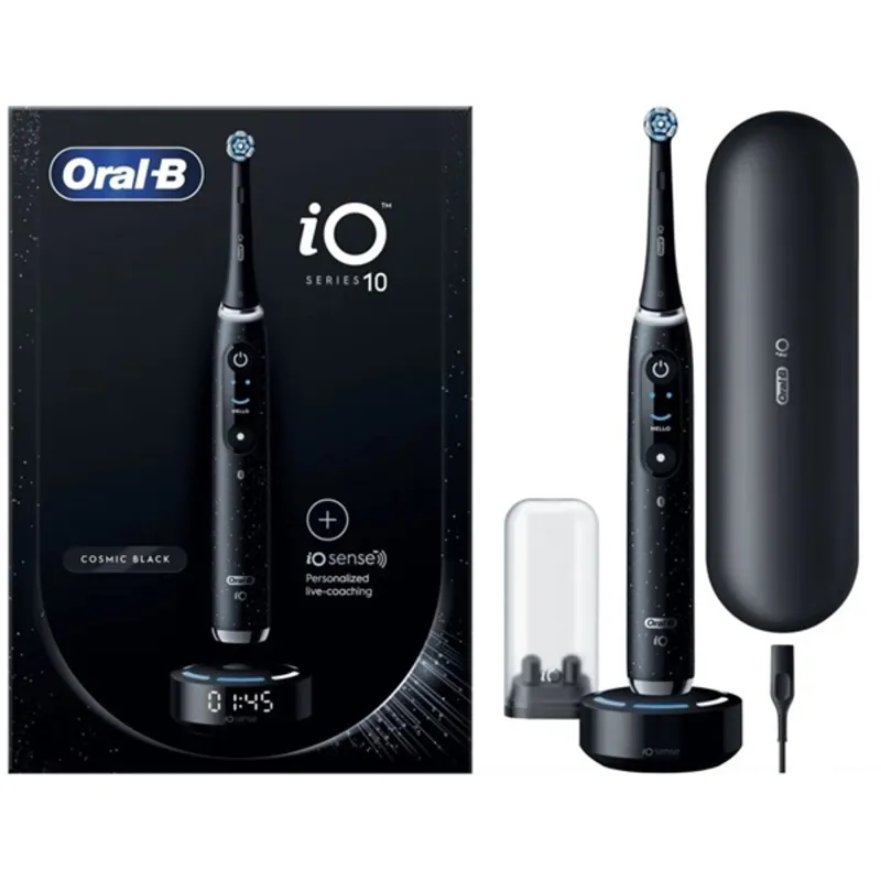 Oral-B iO series 10 Cosmic Black elektromos fogkefe Oral-B iO series 10 Cosmic Black elektromos fogkefe