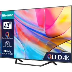 Hisense 43" 43A7KQ 4K UHD Smart QLED TV