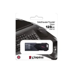 Pendrive Kingston 128GB USB 3.2 Gen1 DataTraveler Exodia Onyx fekete