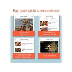 Cosori Premium Smart forrólevegős sütő fekete (CS158-AF-RXB)