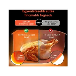 Cosori Dual Blaze forrólevegős sütő világosszürke (CAF-P583S-AEUR)