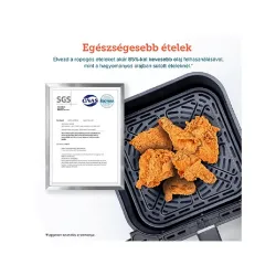 Cosori Dual Blaze forrólevegős sütő világosszürke (CAF-P583S-AEUR)