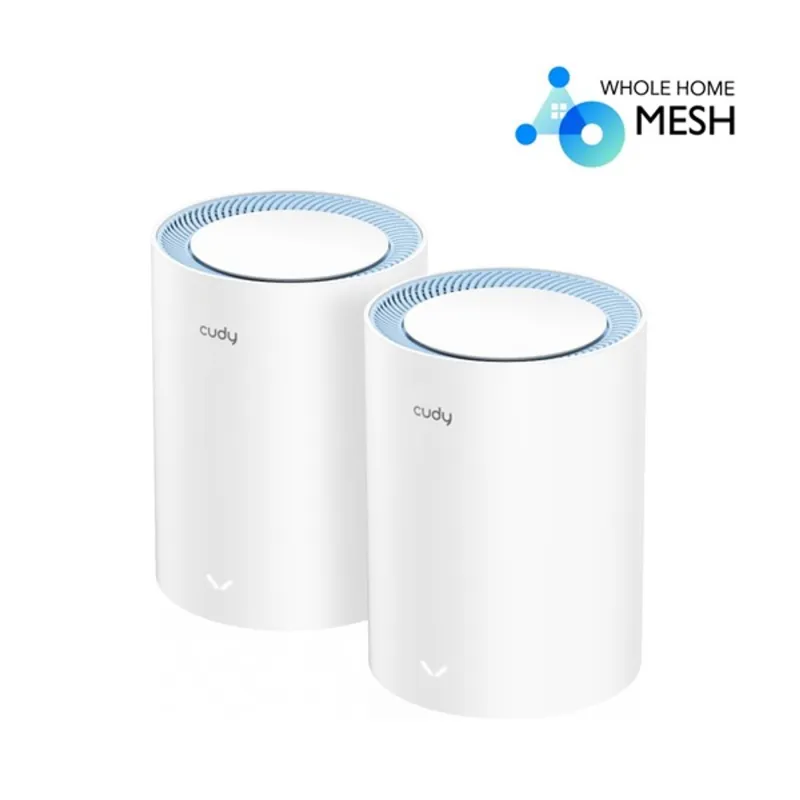 Cudy M1300 AC1200 Dual Band Whole Home Wi-Fi Mesh System (2-Pack) Cudy M1300 AC1200 Dual Band Whole Home Wi-Fi Mesh System (2-Pack)