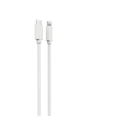 Cellect USB-C - Lightning adat- és töltőkábel 1m fehér (MDCU-IPHMFI1-TYPEC-W)