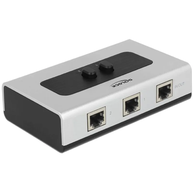 Delock RJ45 Switch - 87673 (Kétirányú RJ45 kapcsoló 1000Mbps, 2 port) Delock RJ45 Switch - 87673 (Kétirányú RJ45 kapcsoló 1000Mbps, 2 port)
