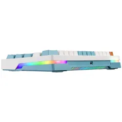 Tracer EVO3 Hot Swap 63 GameZone RGB US vezetékes/vezeték nélküli mechanikus billentyűzet fehér (TRAKLA47303)