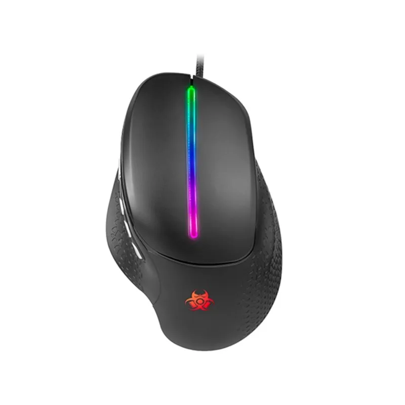 Tracer TRAMYS46766 Snail GameZone 6400 DPI RGB USB optikai fekete vezetékes egér Tracer TRAMYS46766 Snail GameZone 6400 DPI RGB USB optikai fekete vezetékes egér
