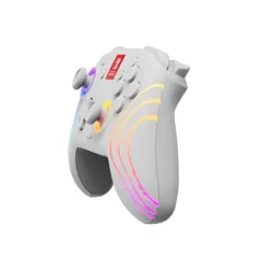 PDP Afterglow Wave Wireless Controller for Nintendo Switch White