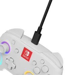 PDP Afterglow Wave Wireless Controller for Nintendo Switch White
