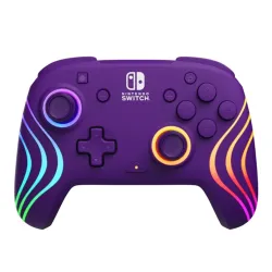 PDP Afterglow Wave Wireless Controller for Nintendo Switch Purple