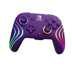 PDP Afterglow Wave Wireless Controller for Nintendo Switch Purple