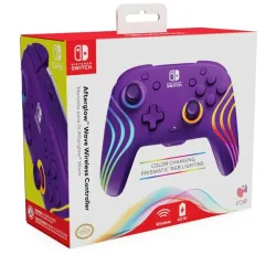 PDP Afterglow Wave Wireless Controller for Nintendo Switch Purple