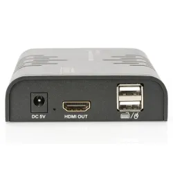 DIGITUS HDMI KVM Extender 120m over network cable Cat 5 5E 6 Full HD 1080p