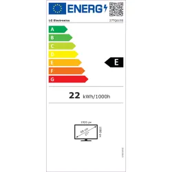 LG 27" 27TQ615S-WZ IPS LED White
