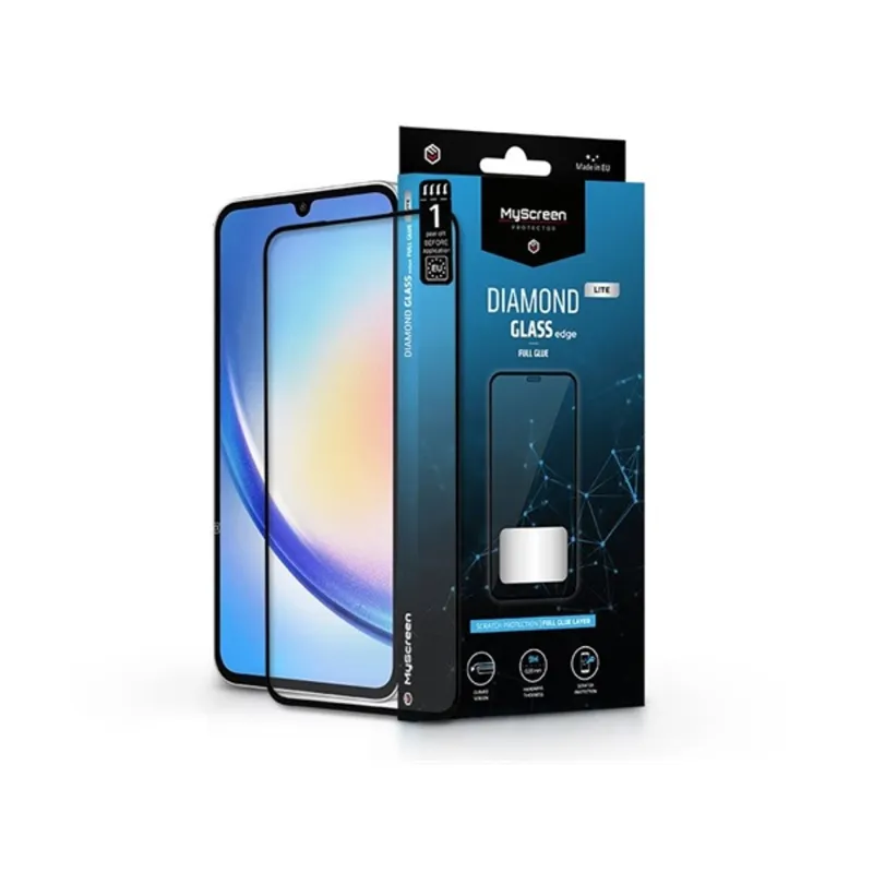MSP MS230070 Samsung Galaxy A35 Diamond Glass Lite Edge edzett üveg képernyővédő fólia MSP MS230070 Samsung Galaxy A35 Diamond Glass Lite Edge edzett üveg képernyővédő fólia