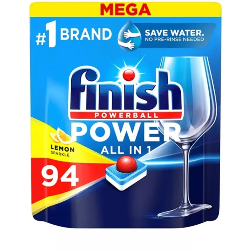Finish Power All in 1 Max 94 db-os lemon mosogatótabletta Finish Power All in 1 Max 94 db-os lemon mosogatótabletta