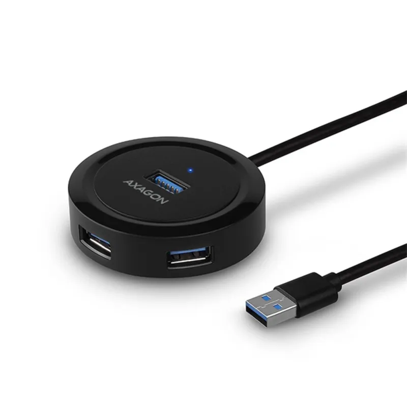 Axagon HUE-P1A 4 portos USB3.0 kör HUB Axagon HUE-P1A 4 portos USB3.0 kör HUB