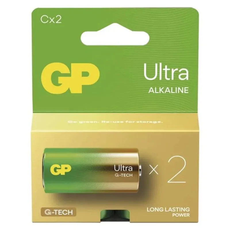 GP Ultra alkáli elem LR14 (C) 2db GP Ultra alkáli elem LR14 (C) 2db