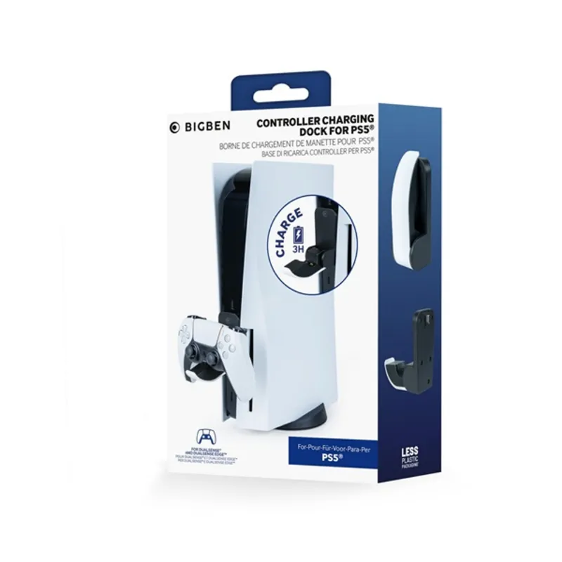 Nacon 2808908 PS5 kontroller töltő állomás Nacon 2808908 PS5 kontroller töltő állomás