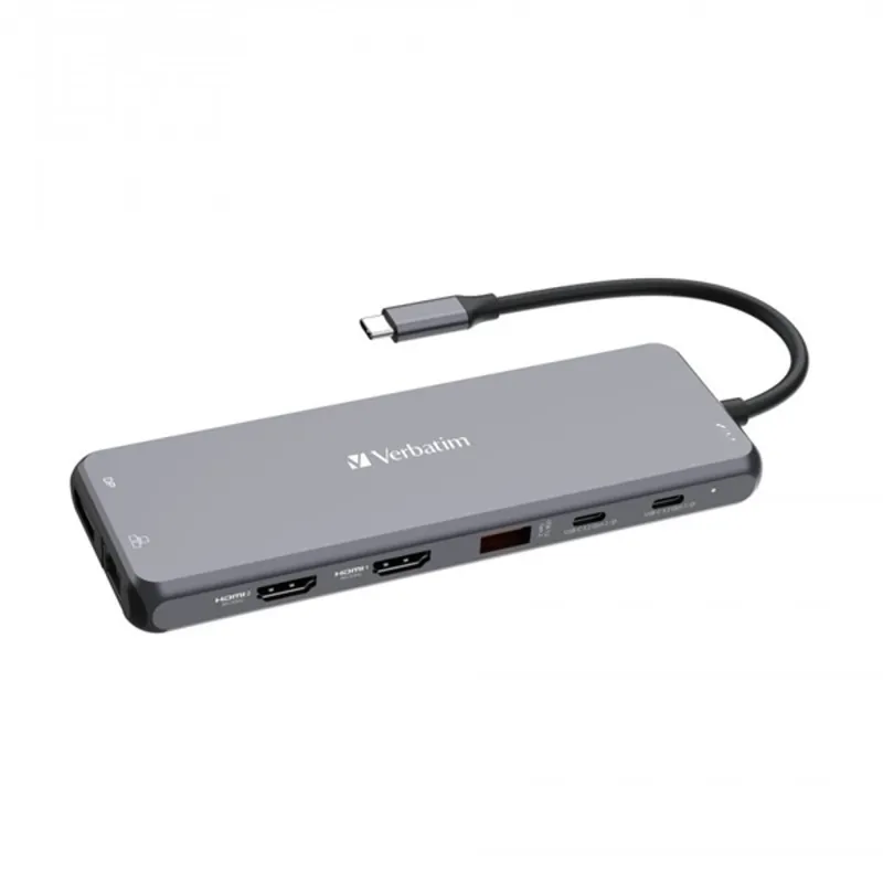 Verbatim USB-C Multiport Hub szürke (32153) Verbatim USB-C Multiport Hub szürke (32153)