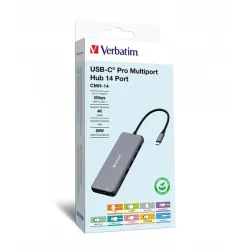Verbatim CMH-14 14 Ports USB-C Pro Multiport Hub