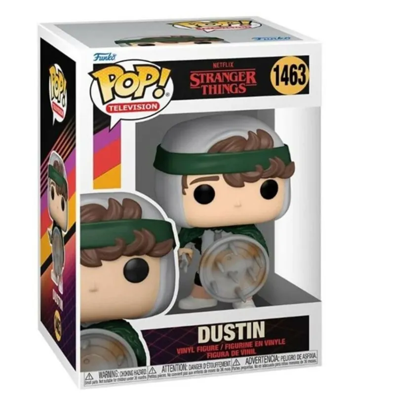 Funko POP! Television (1463) Stranger Things - Hunter Dustin w/shield figura Funko POP! Television (1463) Stranger Things - Hunter Dustin w/shield figura
