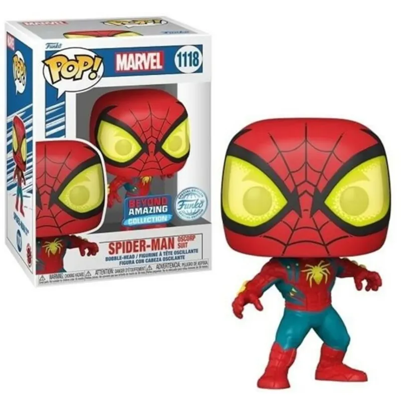Funko Pop! (1118) Marvel: Beyond Amazing - Spider-Man Oscorp Suit figura Funko Pop! (1118) Marvel: Beyond Amazing - Spider-Man Oscorp Suit figura