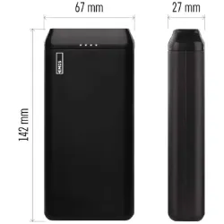 Emos Alpha2 20 Power Bank 20000mAh fekete (B0527B)