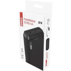 Emos Alpha2 20 Power Bank 20000mAh fekete (B0527B)