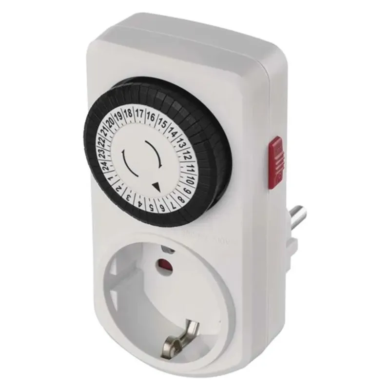 Emos P5523N 15D-3A IP20 SCHUKO mechanikus időkapcsoló Emos P5523N 15D-3A IP20 SCHUKO mechanikus időkapcsoló