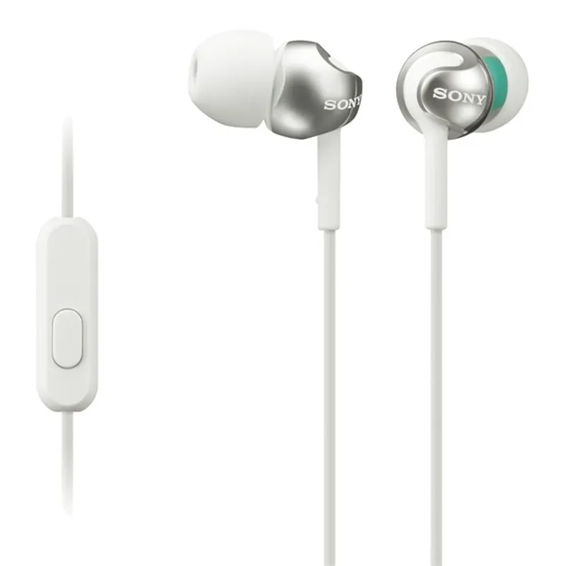 Sony MDREX110APW.CE7 fehér mikrofonos fülhallgató Sony MDREX110APW.CE7 fehér mikrofonos fülhallgató