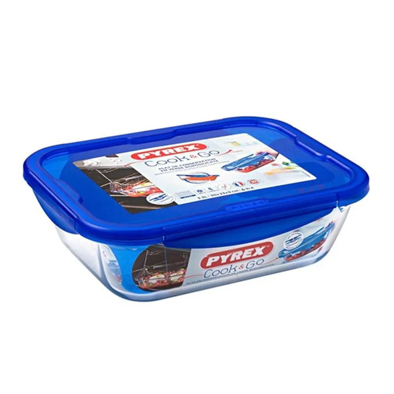 Pyrex 282PG Cook&Go 1,7 l fedővel hőálló tárolóedény Pyrex 282PG Cook&Go 1,7 l fedővel hőálló tárolóedény