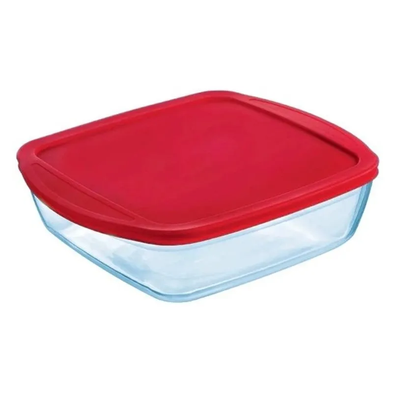 Ocuisine 212PC 25x22x7 cm 2,2 l négyszögletes műanyag fedővel hőálló sütőtál Ocuisine 212PC 25x22x7 cm 2,2 l négyszögletes műanyag fedővel hőálló sütőtál