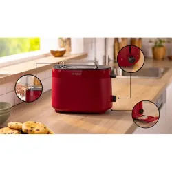 Bosch TAT2M124 kenyérpirító piros