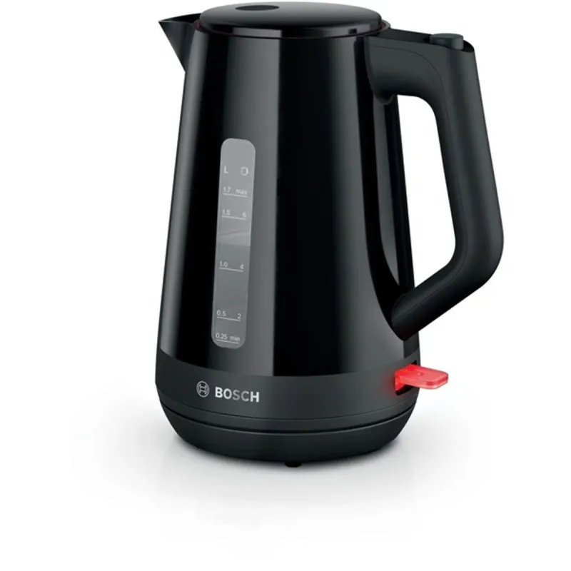 Bosch TWK1M123 1,7 L-es fekete vízforraló Bosch TWK1M123 1,7 L-es fekete vízforraló