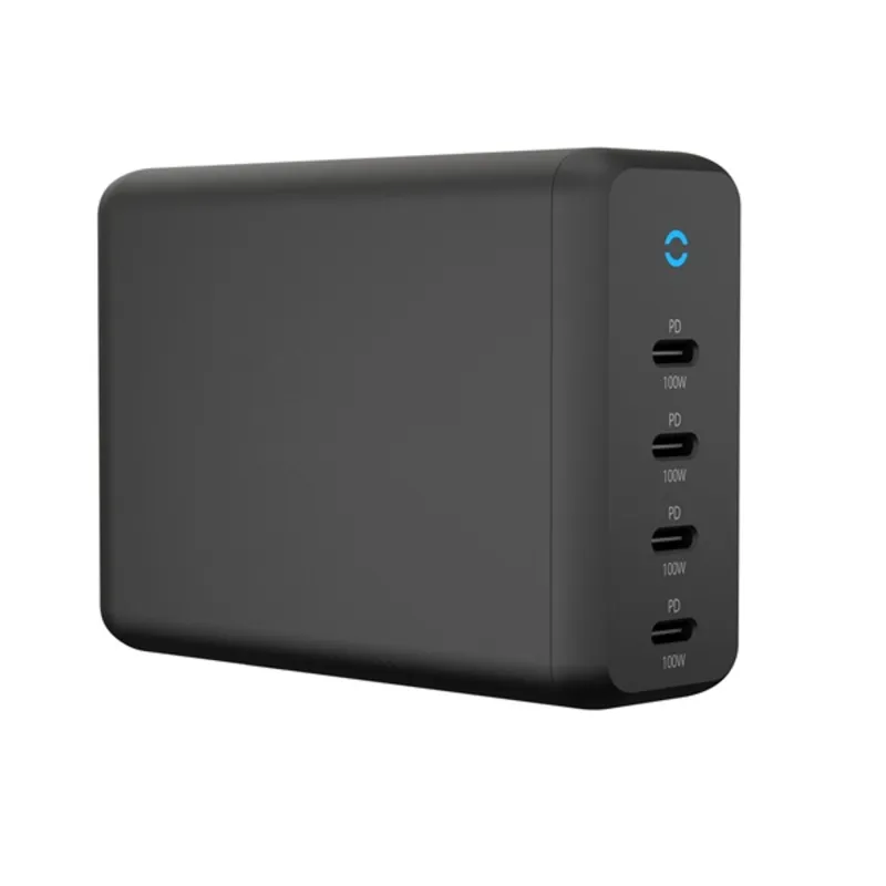 AVAX DC637 DESKY+ 200W GaN 4xType C (PD 3.0) gyorstöltő elosztó AVAX DC637 DESKY+ 200W GaN 4xType C (PD 3.0) gyorstöltő elosztó