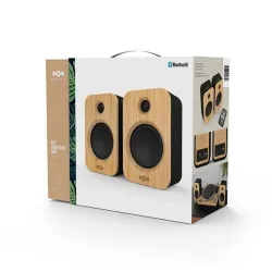 Marley Get Together DUO Bluetooth Speaker Black/Wood