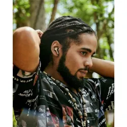 Marley EM-JE121-SB Rebel TWS Bluetooth fülhallgató fekete