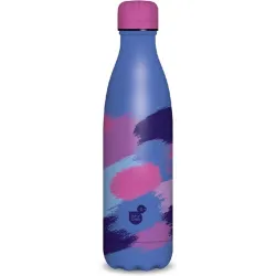 Ars Una 500 ml spotted blue duplafalú fémkulacs