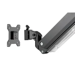 Digitus Universal Single Monitor Mount with Gas Spring and Clamp Mount 15-35" Black