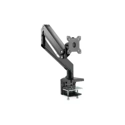 Digitus Universal Single Monitor Mount with Gas Spring and Clamp Mount 15-35" Black