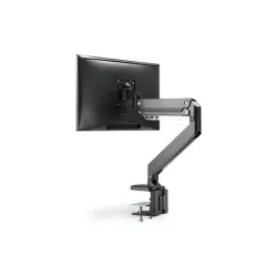 Digitus Universal Single Monitor Mount with Gas Spring and Clamp Mount 15-35" Black
