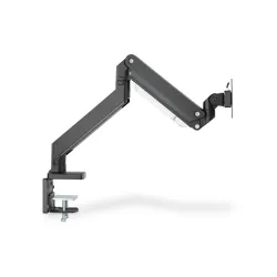 Digitus Universal Single Monitor Mount with Gas Spring and Clamp Mount 15-35" Black
