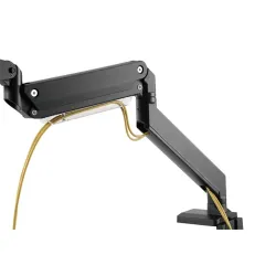 Digitus Universal Single Monitor Mount with Gas Spring and Clamp Mount 15-35" Black