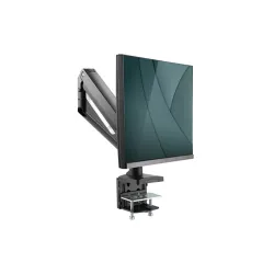 Digitus Universal Single Monitor Mount with Gas Spring and Clamp Mount 15-35" Black