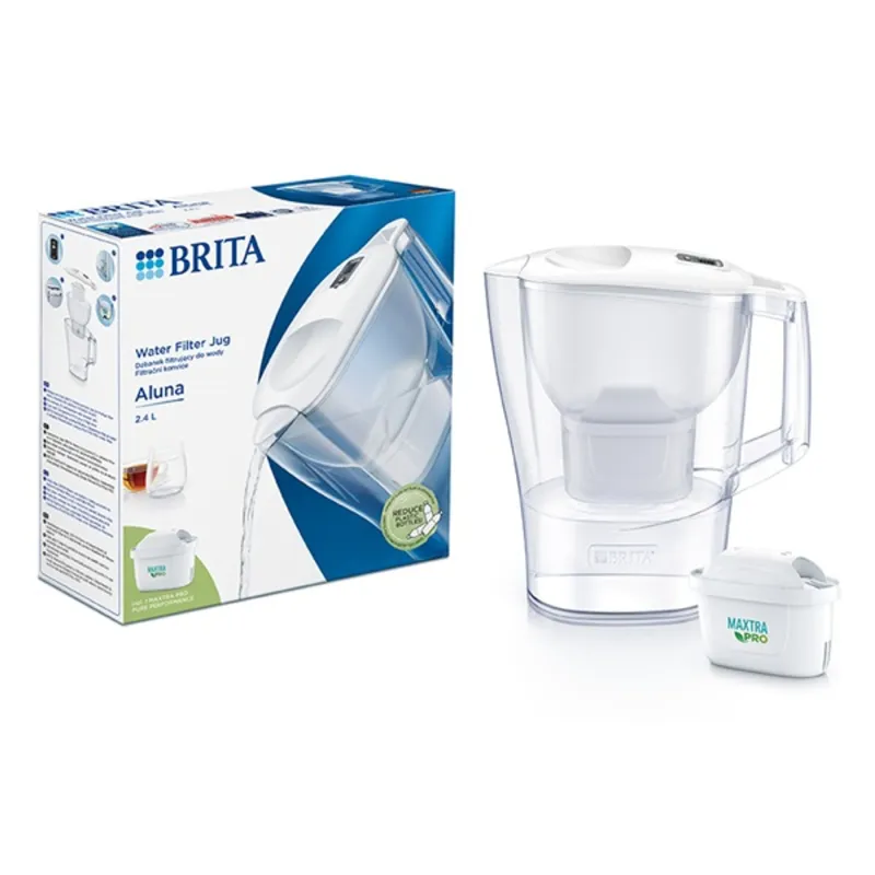 Brita 1052801 Aluna Maxtra Pro 2,4l fehér vízszűrő kancsó Brita 1052801 Aluna Maxtra Pro 2,4l fehér vízszűrő kancsó