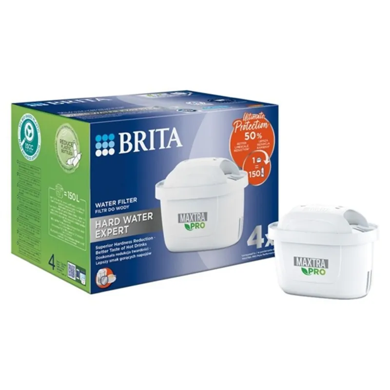 Brita 1051771 Maxtra Pro Hard Water Expert 4 db-os szűrőbetét Brita 1051771 Maxtra Pro Hard Water Expert 4 db-os szűrőbetét